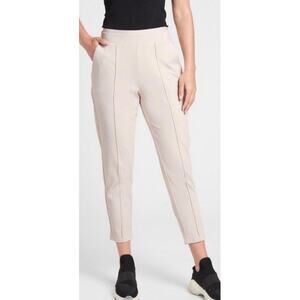 Athleta Size S Cream Venice Pintuck Pants